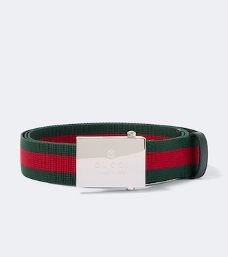 Cinturón de lona con Web | Gucci