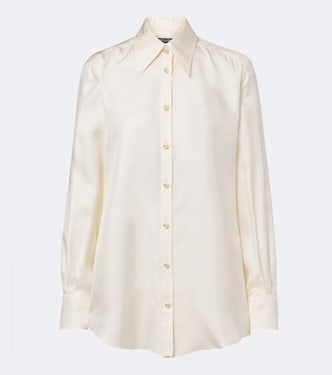 Silk satin shirt | Dolce&Gabbana