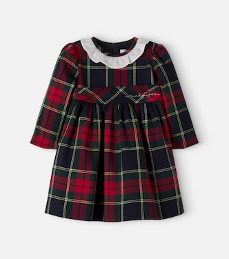 Baby checked dress | Il Gufo
