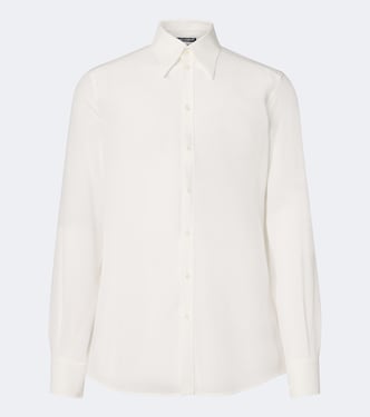 Silk crêpe de chine shirt | Dolce&Gabbana