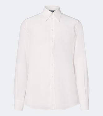 Silk crêpe de chine shirt | Dolce&Gabbana