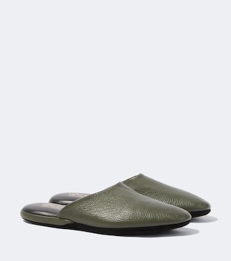 Slippers de piel | Charvet