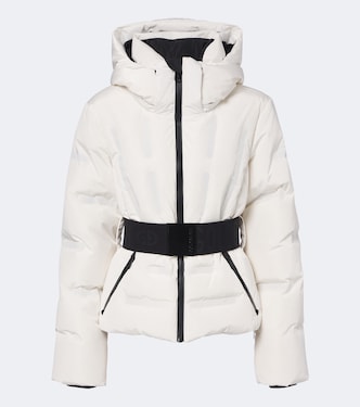 Umi belted hooded ski jacket | Goldbergh