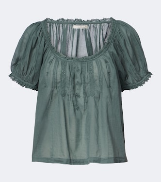 Frederica cotton voile top | Dôen
