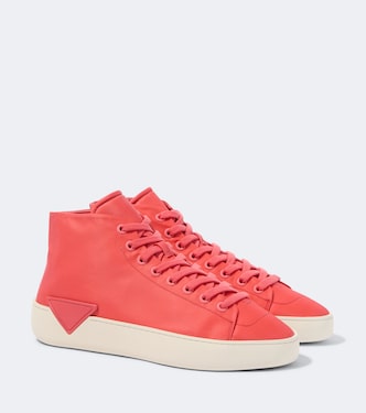 High-Top Sneakers aus Re-Nylon | Prada