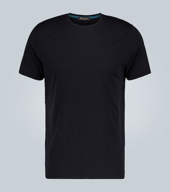 Silk and cotton-blend T-shirt | Loro Piana