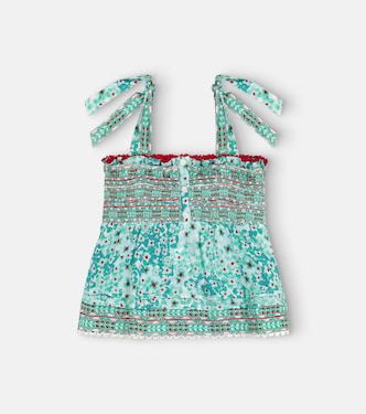 Cindy floral top | Poupette St Barth Kids