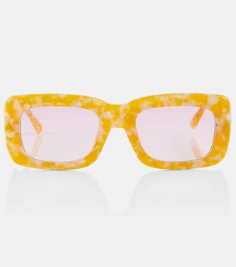x Linda Farrow Marfa rectangular sunglasses | The Attico