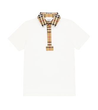 Vintage Check cotton polo shirt | Burberry Kids