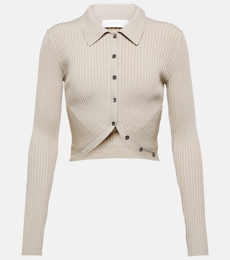 Sol ribbed-knit crop cardigan | Simkhai