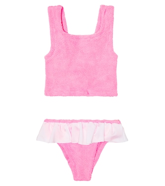 Bikini Olive con volant | Hunza G Kids