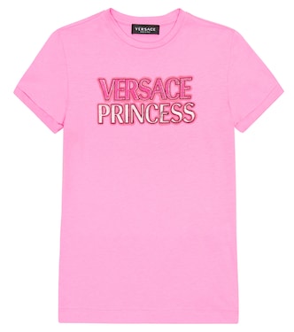 Printed cotton dress | Versace Kids