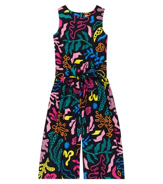 Printed cotton jumpsuit | Marc Jacobs Kids
