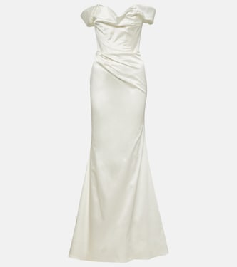 Bridal - Abito lungo Nova Cora in raso | Vivienne Westwood