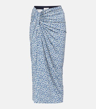 Jeldia printed jersey midi skirt  | Marant Etoile