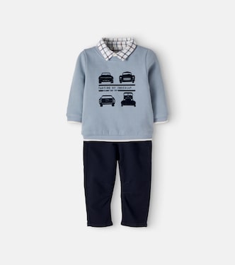 Bébé – Ensemble sweat-shirt, top et pantalon | Tartine et Chocolat