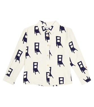 Have A Seat cotton-blend shirt | Bobo Choses