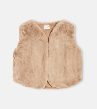 Gilet Pimmy en fourrure synthétique | Donsje