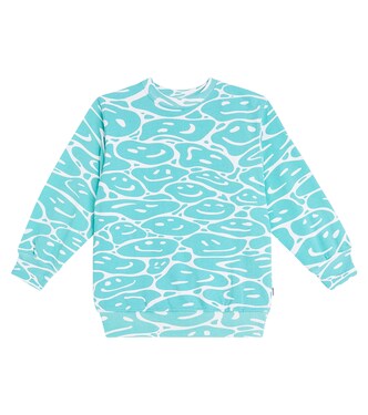 Monti printed cotton jersey sweatshirt | Molo