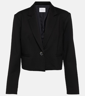 Anya cropped blazer | Velvet