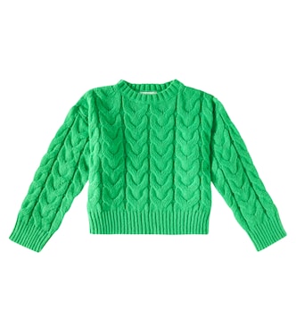 Cable-knit sweater | Stella McCartney Kids