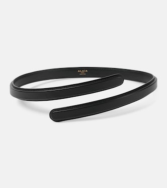 Flex Thin Twist leather belt | Alaïa