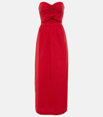 Robe longue en coton | Adriana Degreas