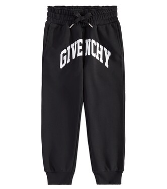 Logo cotton-blend sweatpants | Givenchy Kids