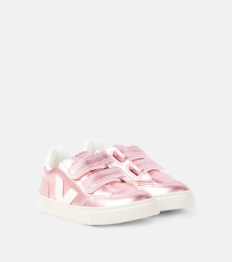 V-12 metallic leather sneakers | Veja Kids