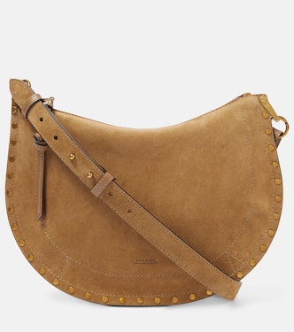 Oskan Soft Zipped suede shoulder bag | Isabel Marant