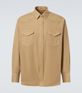 棉质华达呢衬衫 | Auralee