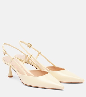 Ascent 55 leather slingback pumps | Gianvito Rossi