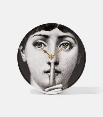 Silenzio ceramic table clock | Fornasetti