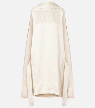 Robe Cocoon en satin | Toteme