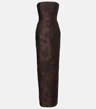 Laelia jacquard corset gown | Emilia Wickstead