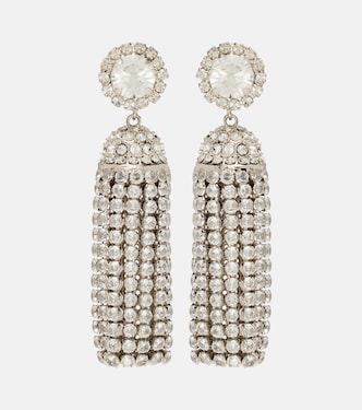 Crystal-embellished drop earrings | Rabanne