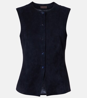 Gilet Casino in suede | Stouls