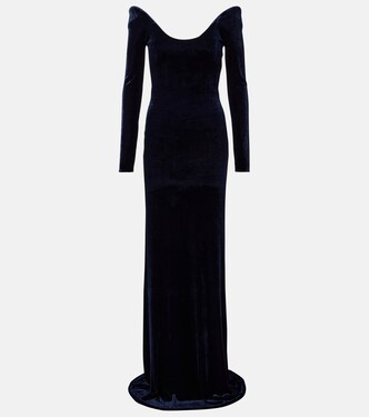 Vestido de fiesta de terciopelo | Alaïa