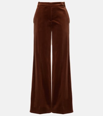 Weite Hose Elegance Softness aus Samt | Dorothee Schumacher