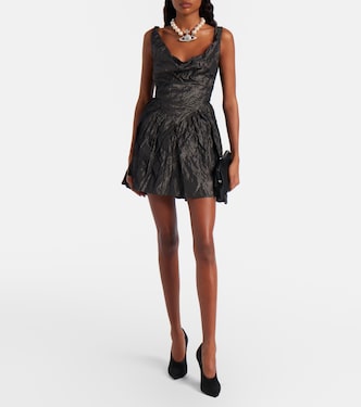 Vivienne Westwood, Mini Sunday draped corset dress, Women, Black, US 12, Dresses, Materialmix Vivienne Westwood, Mini Sunday draped corset dress, Women, Black, US 12, Dresses, Materialmix