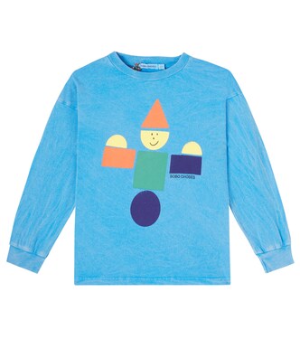 Printed cotton T-shirt | Bobo Choses