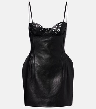 Minikleid aus Leder | Magda Butrym