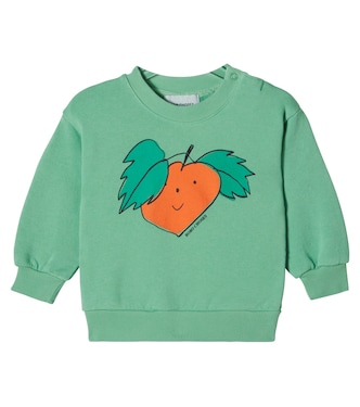 Baby Sweatshirt Tangerine aus Baumwoll-Jersey | Bobo Choses