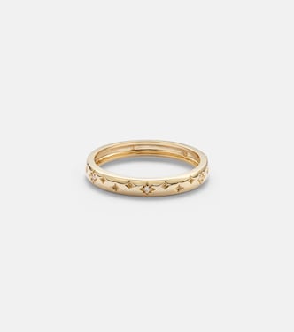 Northern Star 14kt gold ring with diamonds | Stone and Strand