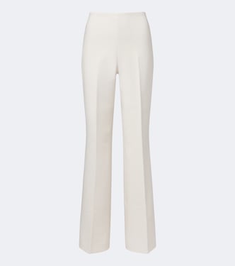 Crêpe wide-leg pants | Roland Mouret
