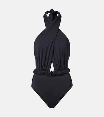 Bañador con cuello halter | Johanna Ortiz
