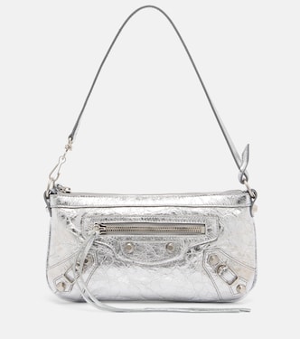 Schultertasche Le City aus Metallic-Leder | Balenciaga