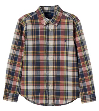 Kariertes Hemd aus Baumwolle | Polo Ralph Lauren Kids