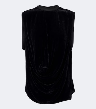 Top aus Samt | Rick Owens