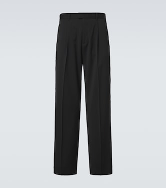 Slack virgin wool straight pants | Our Legacy